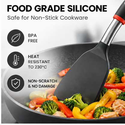 🐰CRAFTOEG™ 8-Piece Silicone Kitchen Utensil Set with 360° Rotating Stand